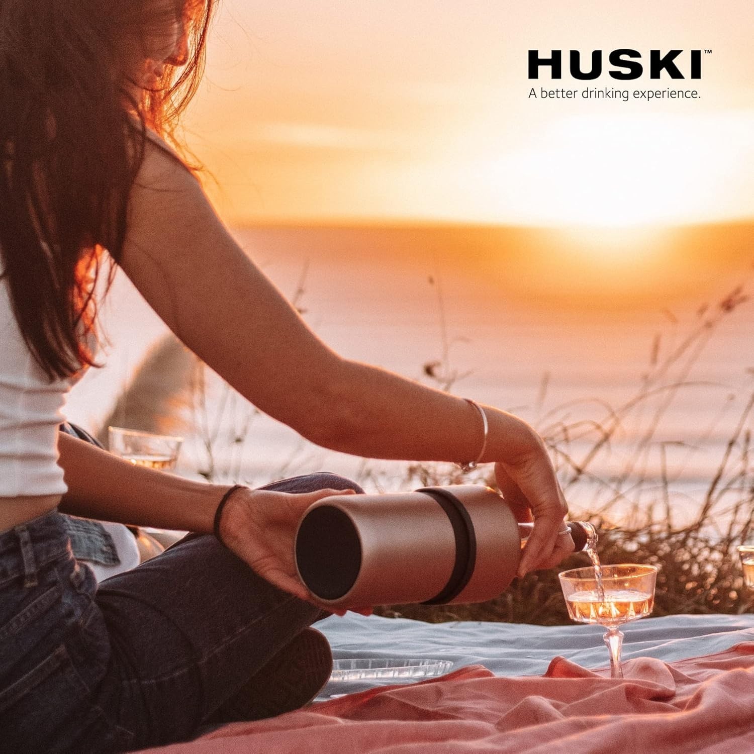 Next Generation Stainless Wine Cooler - Keeps Wine Perfectly Chilled 6 Hours