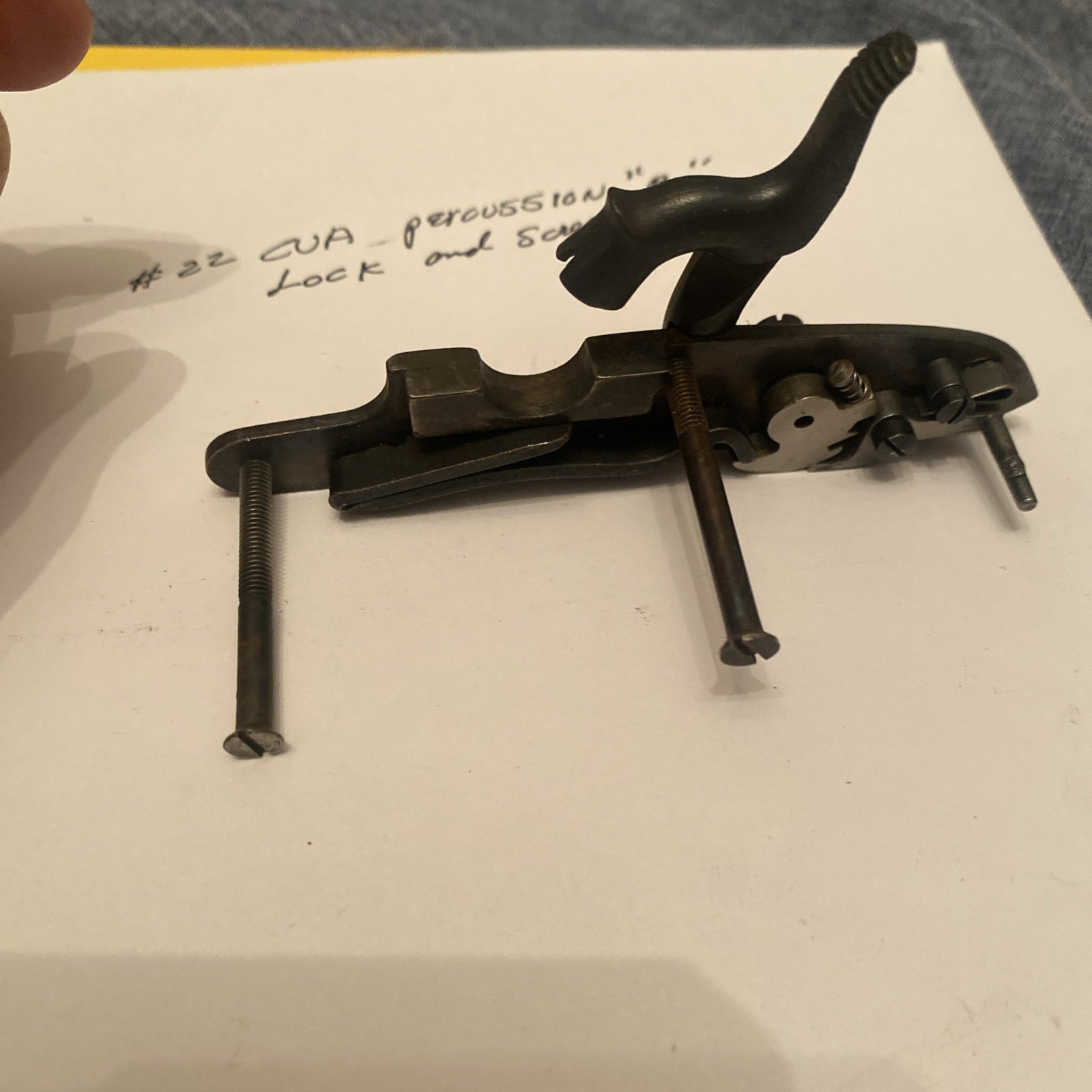 #22 CVA Percussion “A” Sidekick And Screws.