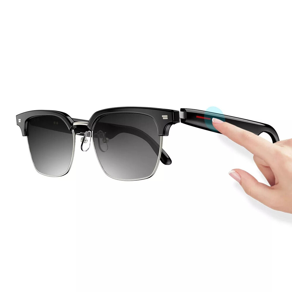 Smart Glasses Bluetooth Audio Sunglasses Stereo Music Call Headset Voice Control