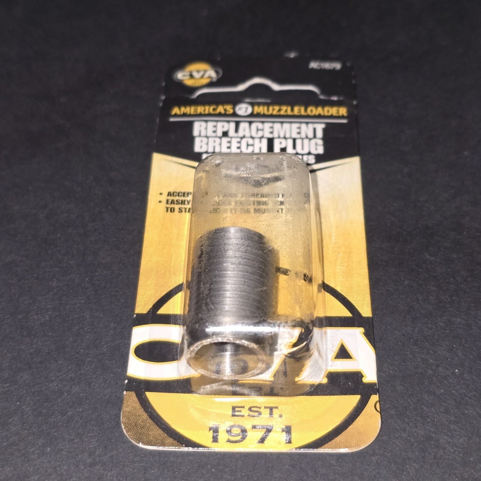 CVA #11, In-Line Musket Replacement Breech Plug AC1679 Connecticut Valley Arms