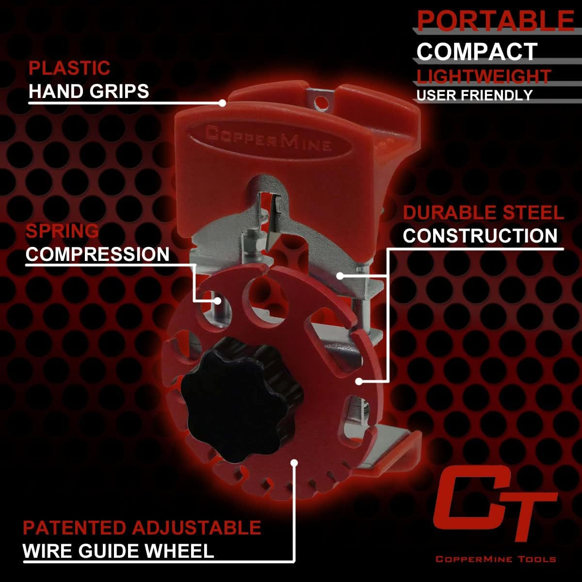 Coppermine Handheld Copper Wire Stripper – Portable Manual Wire Stripping Machin