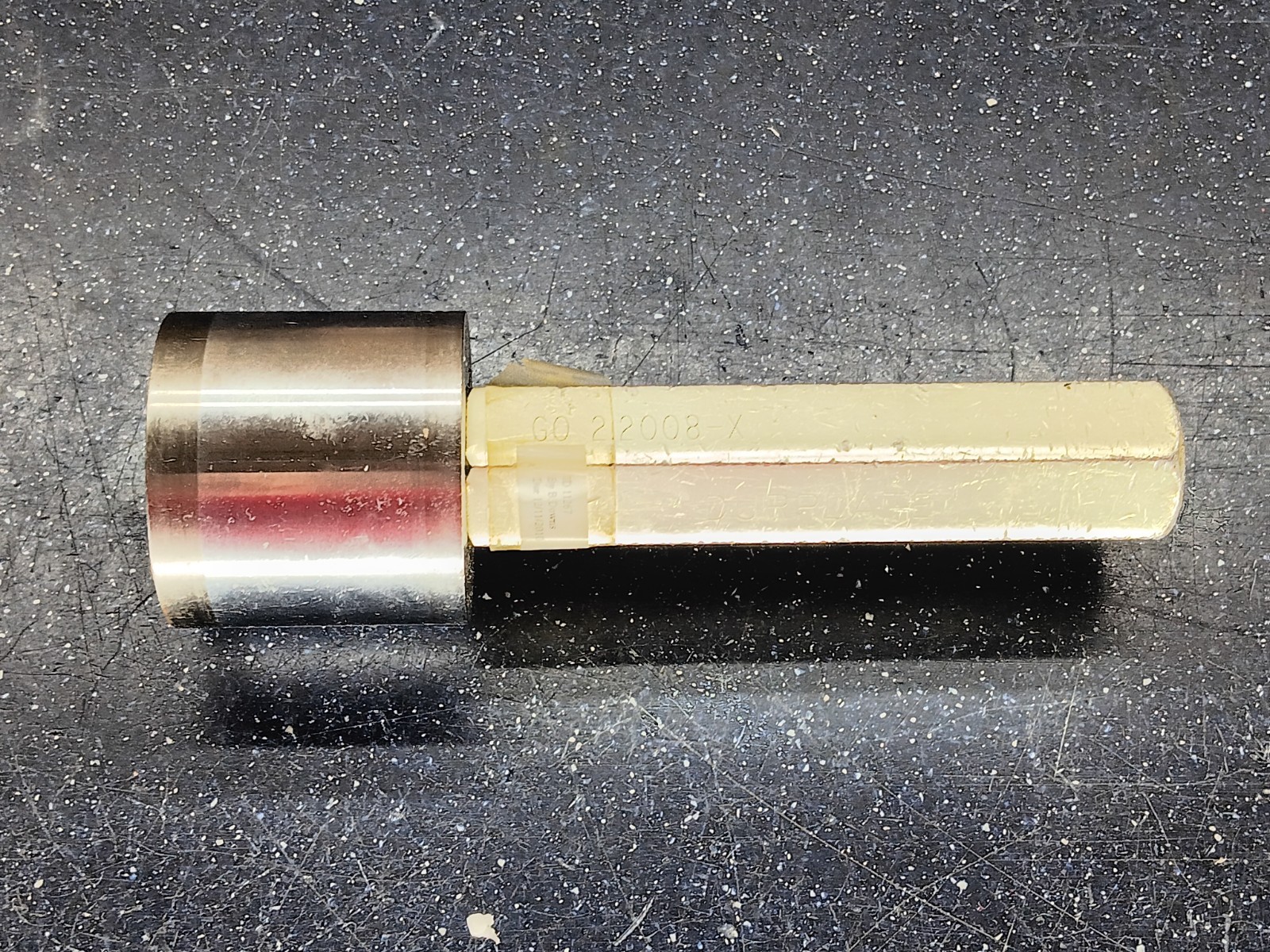 2.2008 CLASS X DURPLATE TOOLING PIN PLUG GAGE GO 2.2031 -.0023 2 13/64 2.2
