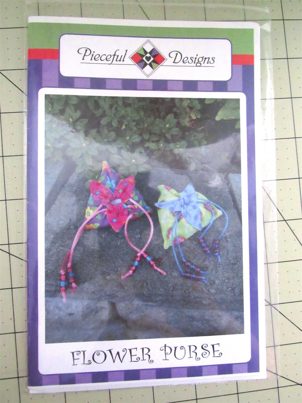 "Flower Purse" Quilt Pattern by Peaceful Designs