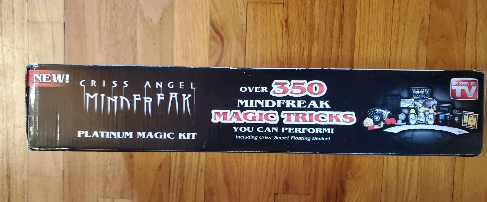 Criss Angel Mindfreak Platinum Magic Kit 350+ Tricks DVD Included Excellent