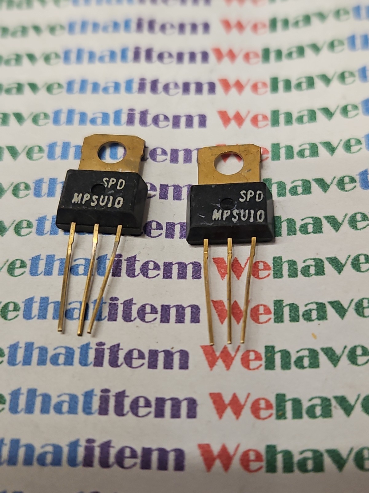 MPSU10 / PS10 / TRANSISTOR / X17 / SPD / 10 PIECES (qzty)