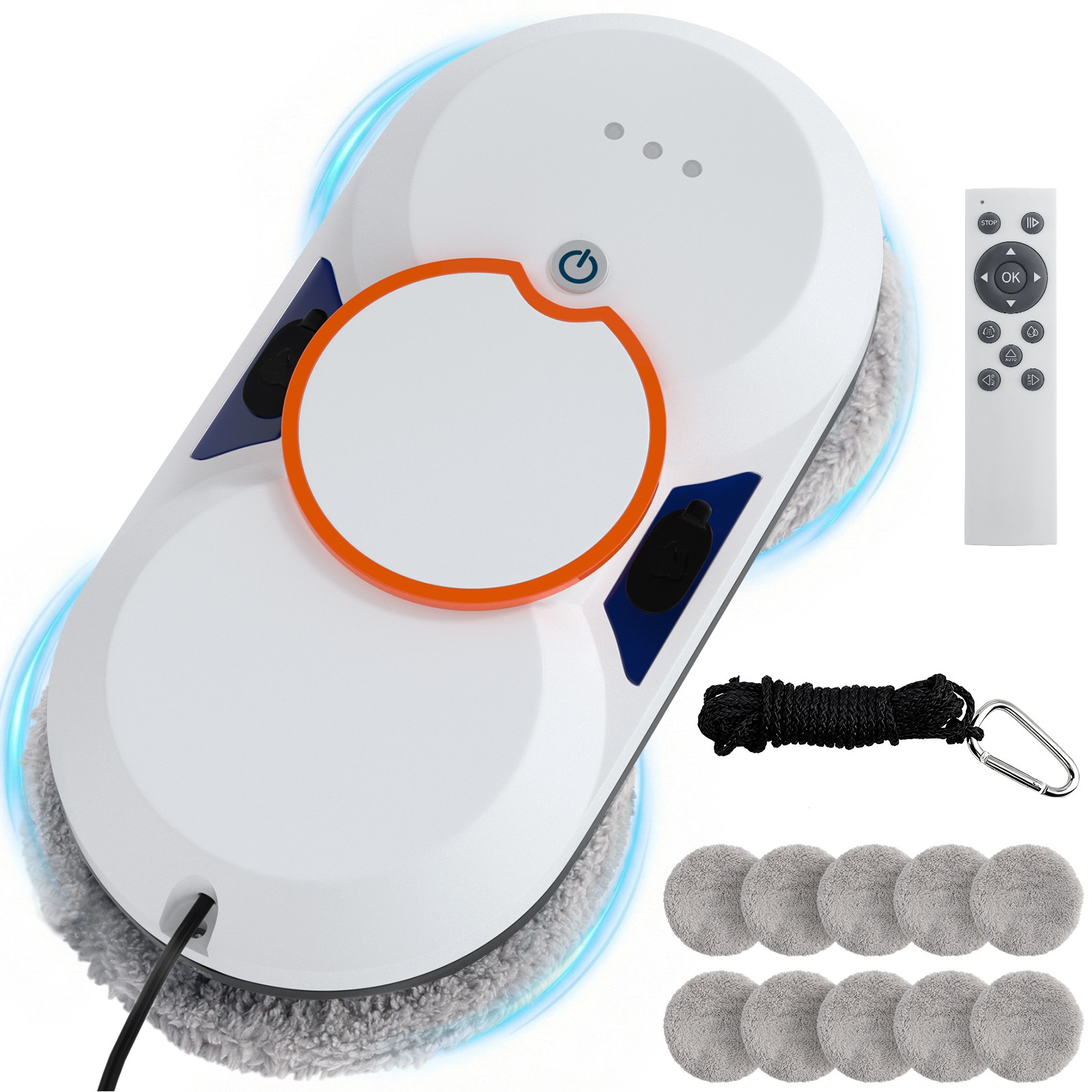 Smart Window Cleaning Robot with 5600Pa Suction Power