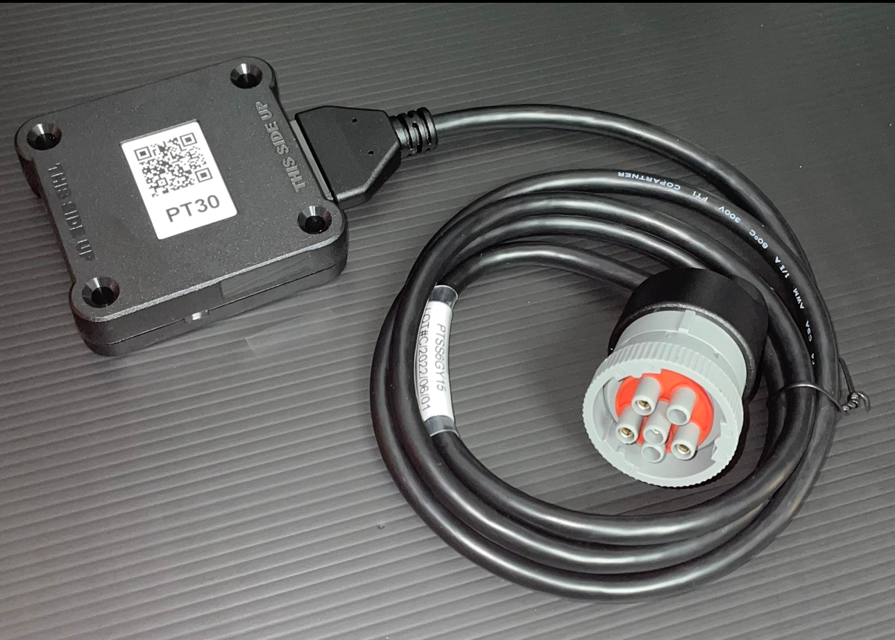 PT30 HOS Device - LogBook-FMCSA/DOT Certified Bundle (Select cable type below)