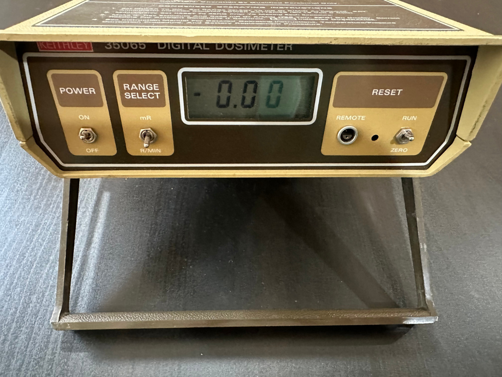 Dosimeter radiation detector KEITHLEY 35065 Digital Dosimeter