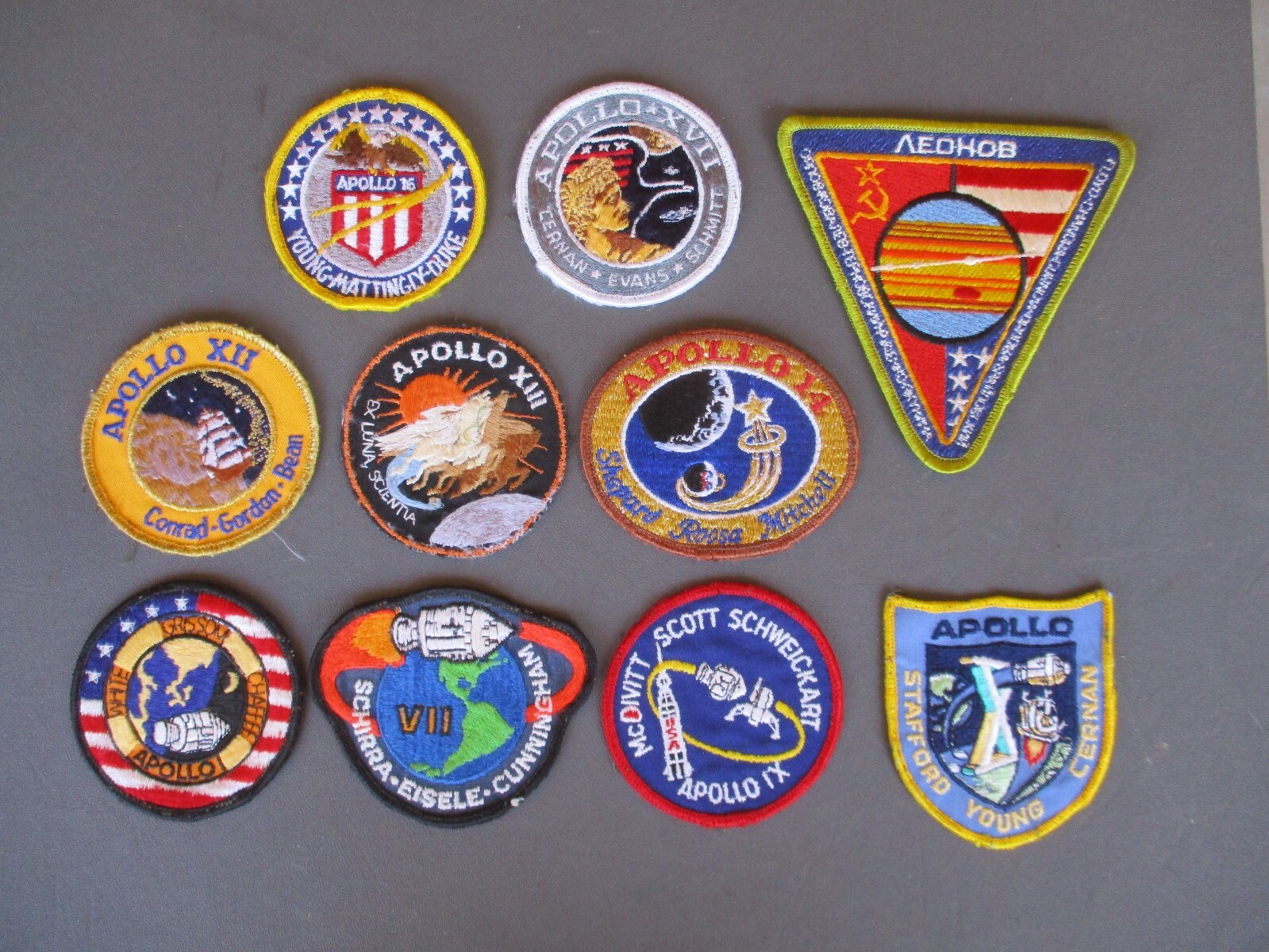 Vtg NASA APOLLO Mission Patches