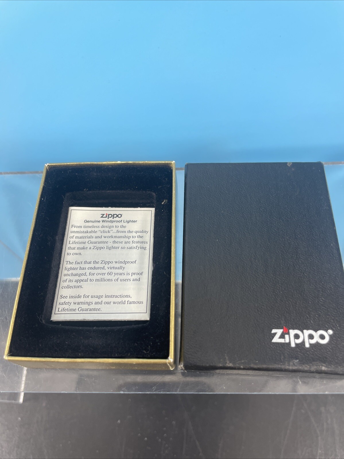 1999 Mate Black Martini Zippo Lighter Personalized “JAY” Unstruck Original Box