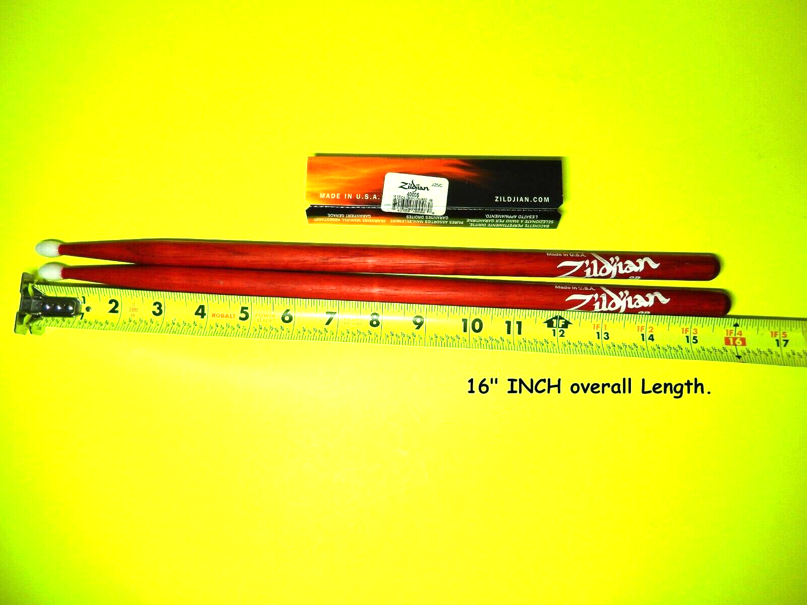 Zildjian RED drumsticks