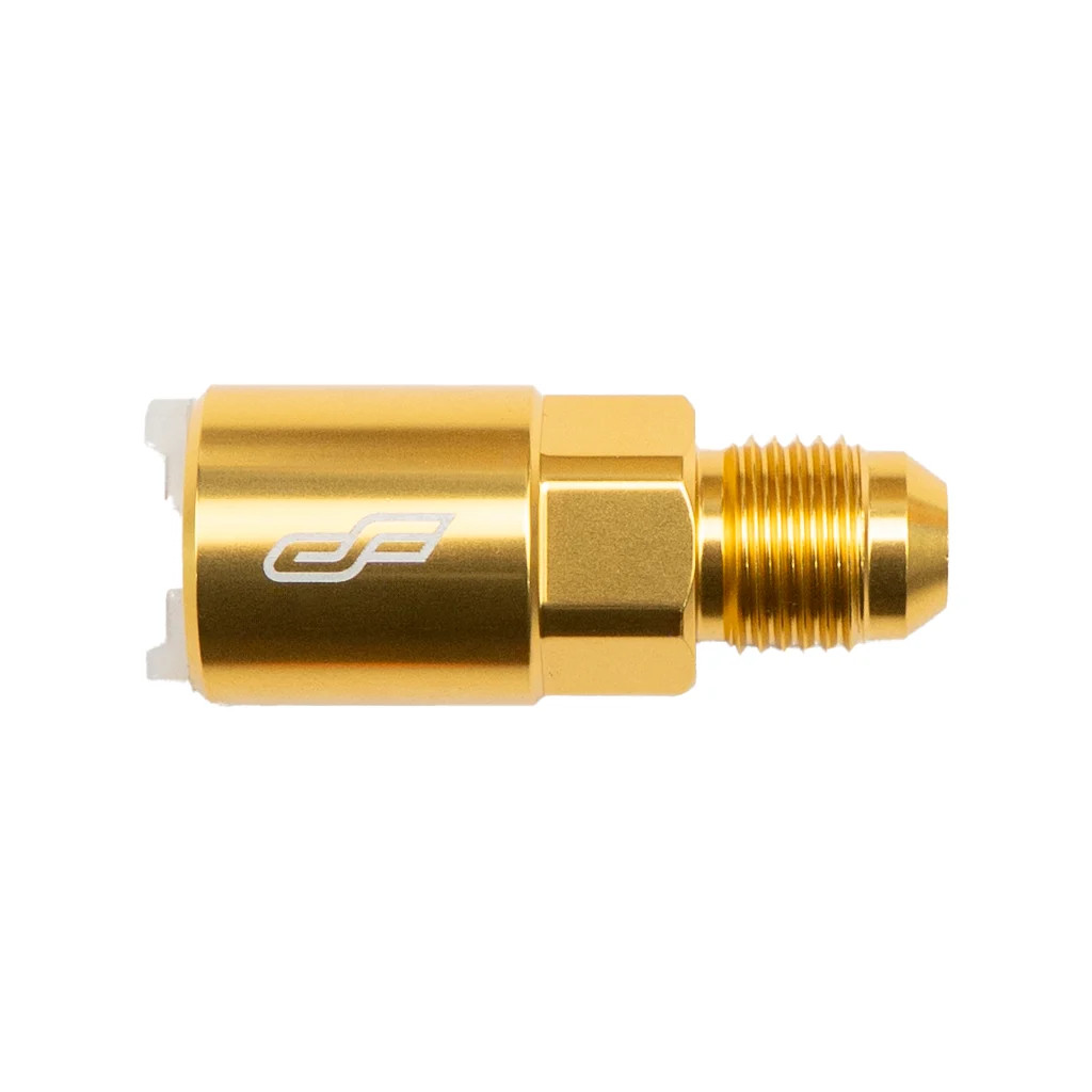 EFI Connector AN6 to 3/8" Quick Connect - Red