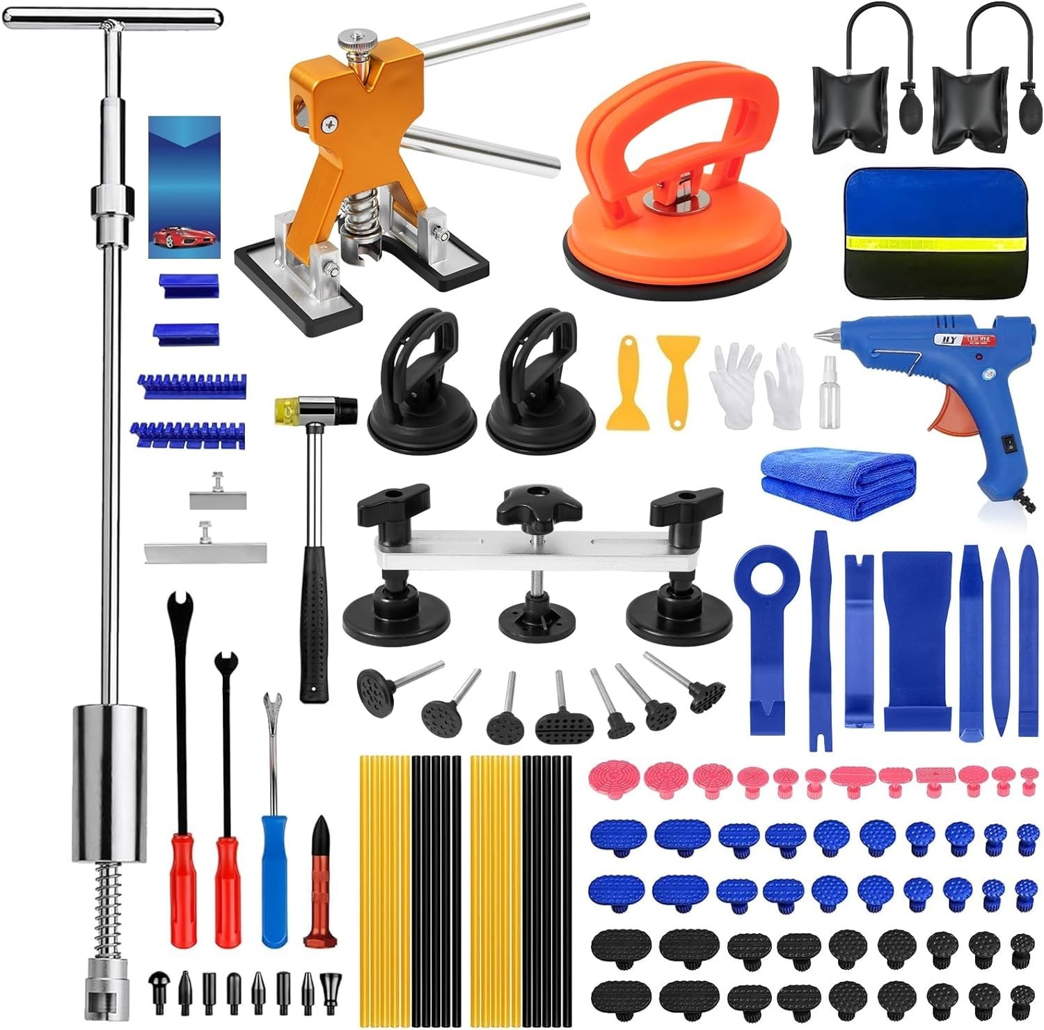 Professional Dent Removal Kit - Paint-Safe & Effective