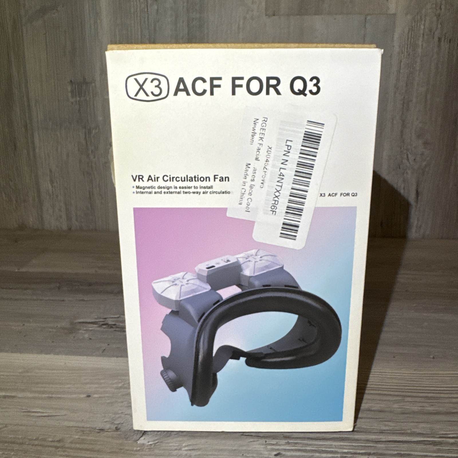 X3 ACF For Q3 Facial Interface Cooling Fan for Meta Quest 3 Open Box