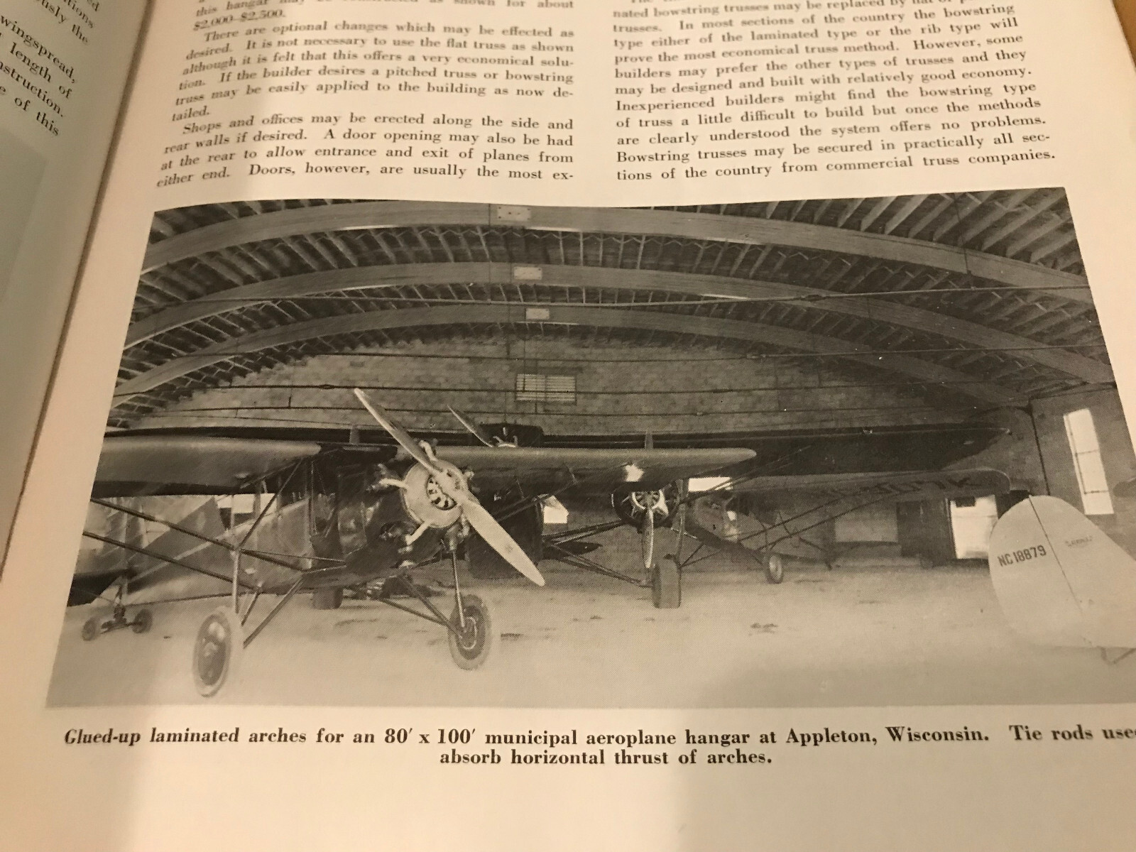 1941 Airplane Hangar Construction Manual