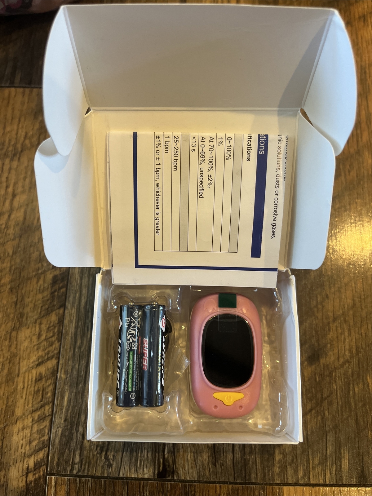 Kids Pulse Oximeter