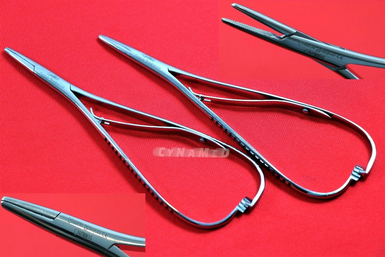 2 Mathieu Needle Holder Orthodontic Dental Suture Ligature Wire Forceps Pliers