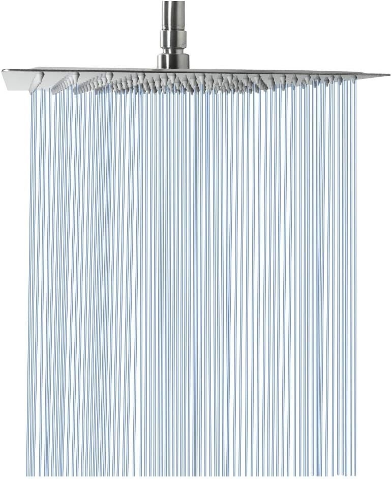 Regadera De Ducha Baño Estilo Lluvia Cuadrada Para Relajación Y Revitalizacion