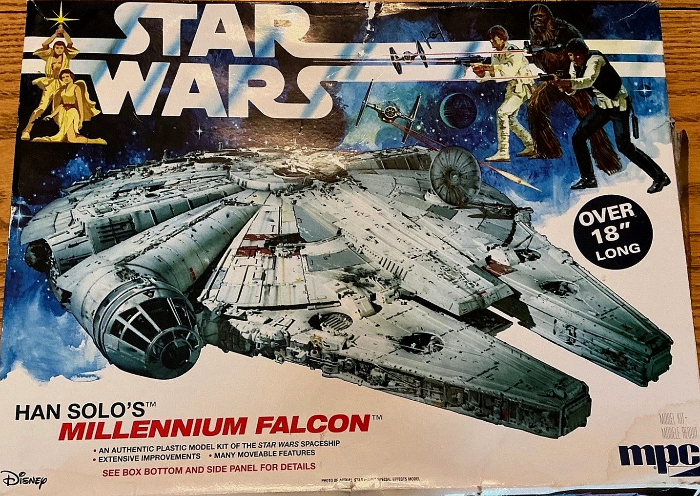MPC Star Wars Millennium Falcon Model Kit MPC953/06 18" Long Spacecraft