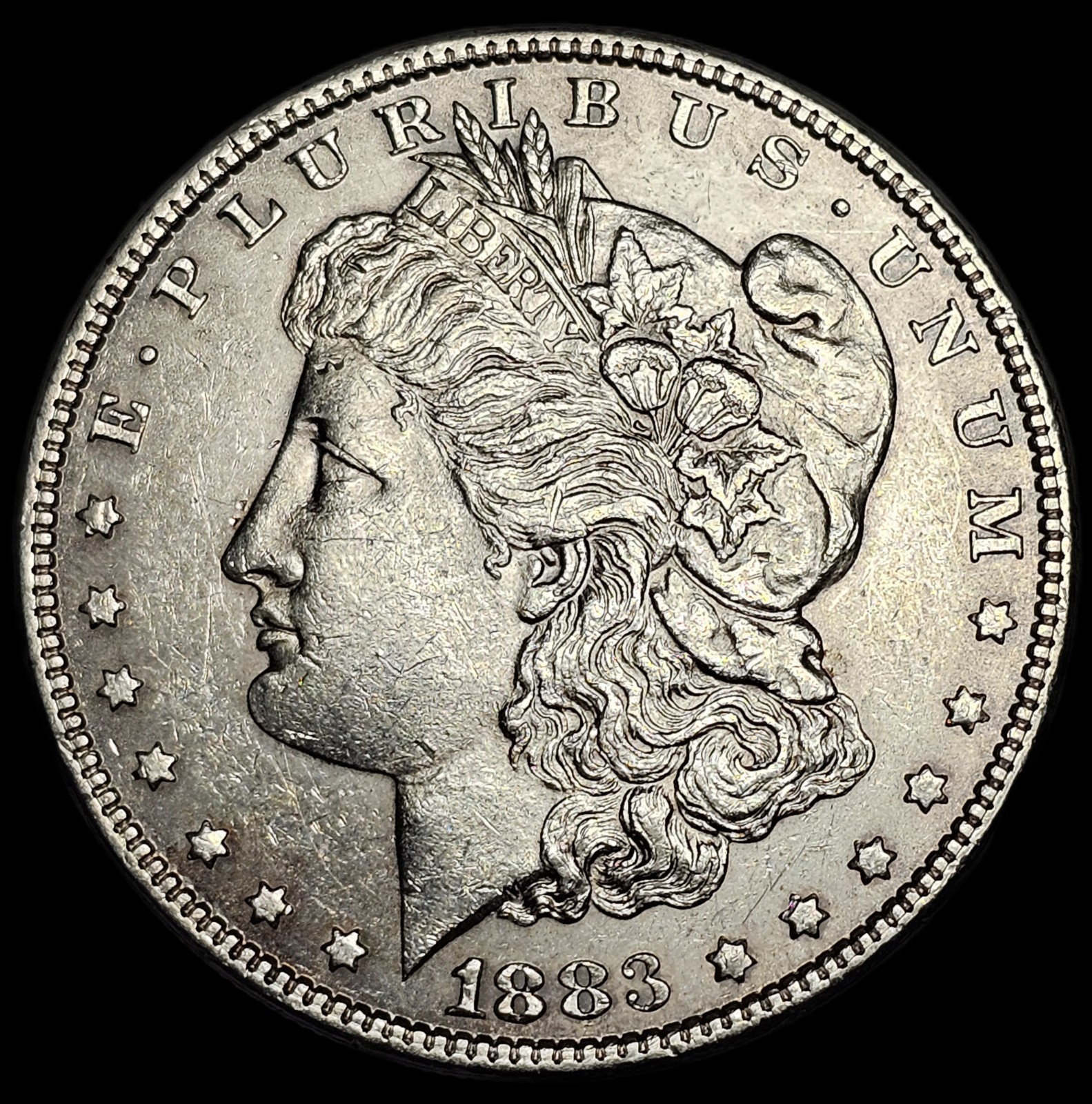 1883 $1 Morgan Silver Dollar-MS-Free USA Shipping
