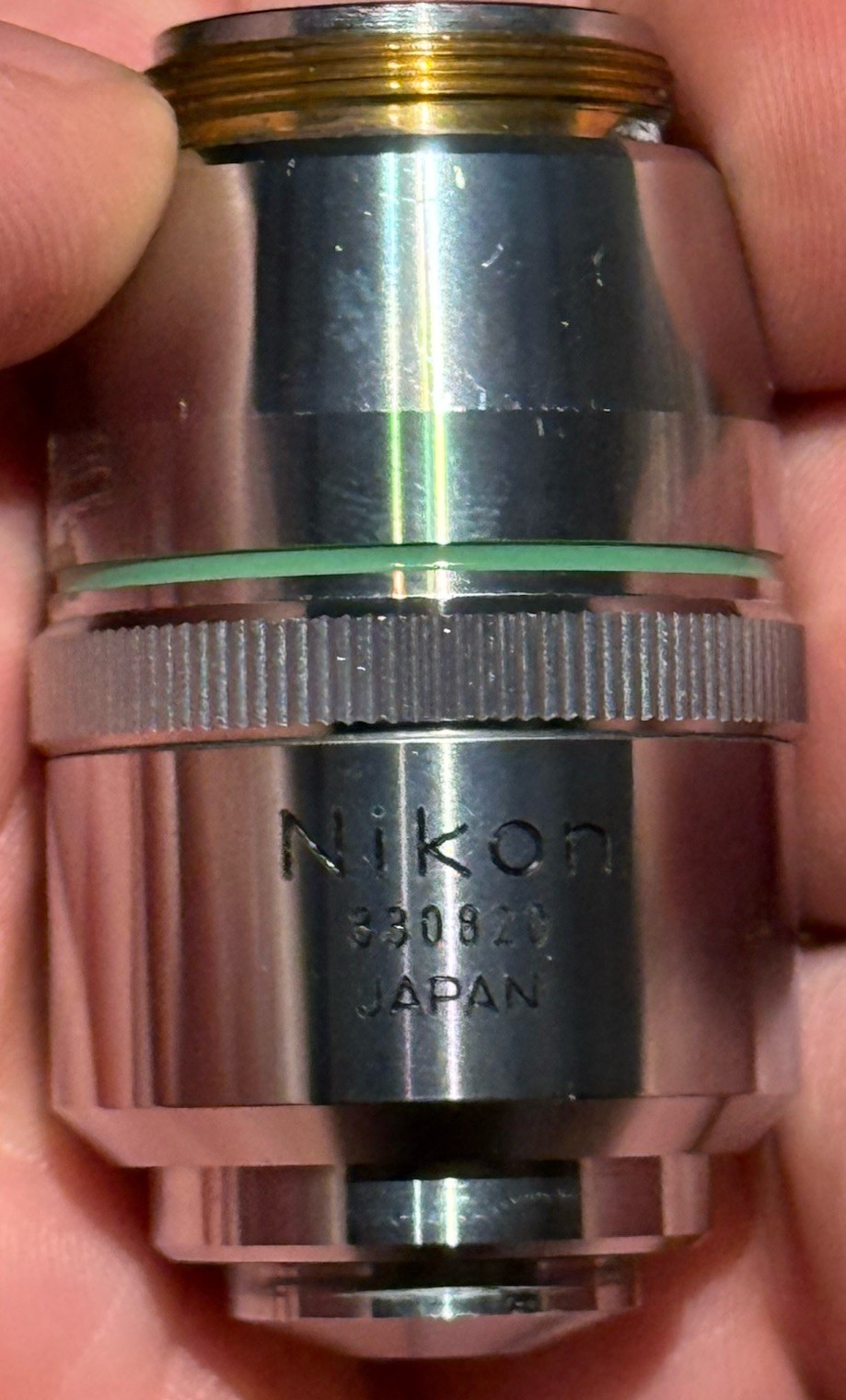 Nikon Fluor 20 Ph3 DL 20X/0.75 160/0.17 Microscope Objective Lens Japan