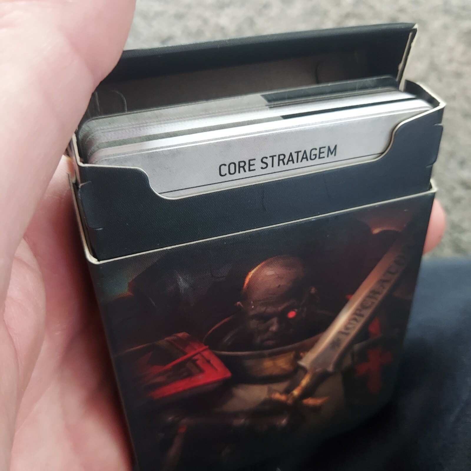 Warhammer 40k Games Workshop -Data cards: black Templars limited edition