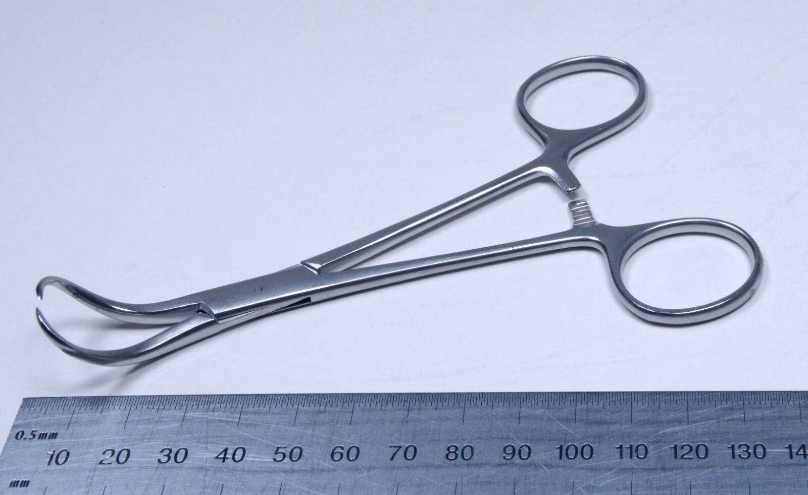 Jarit #109-102 Backhaus Towel Clamp 5¼" Angled Stainless Steel Surgical