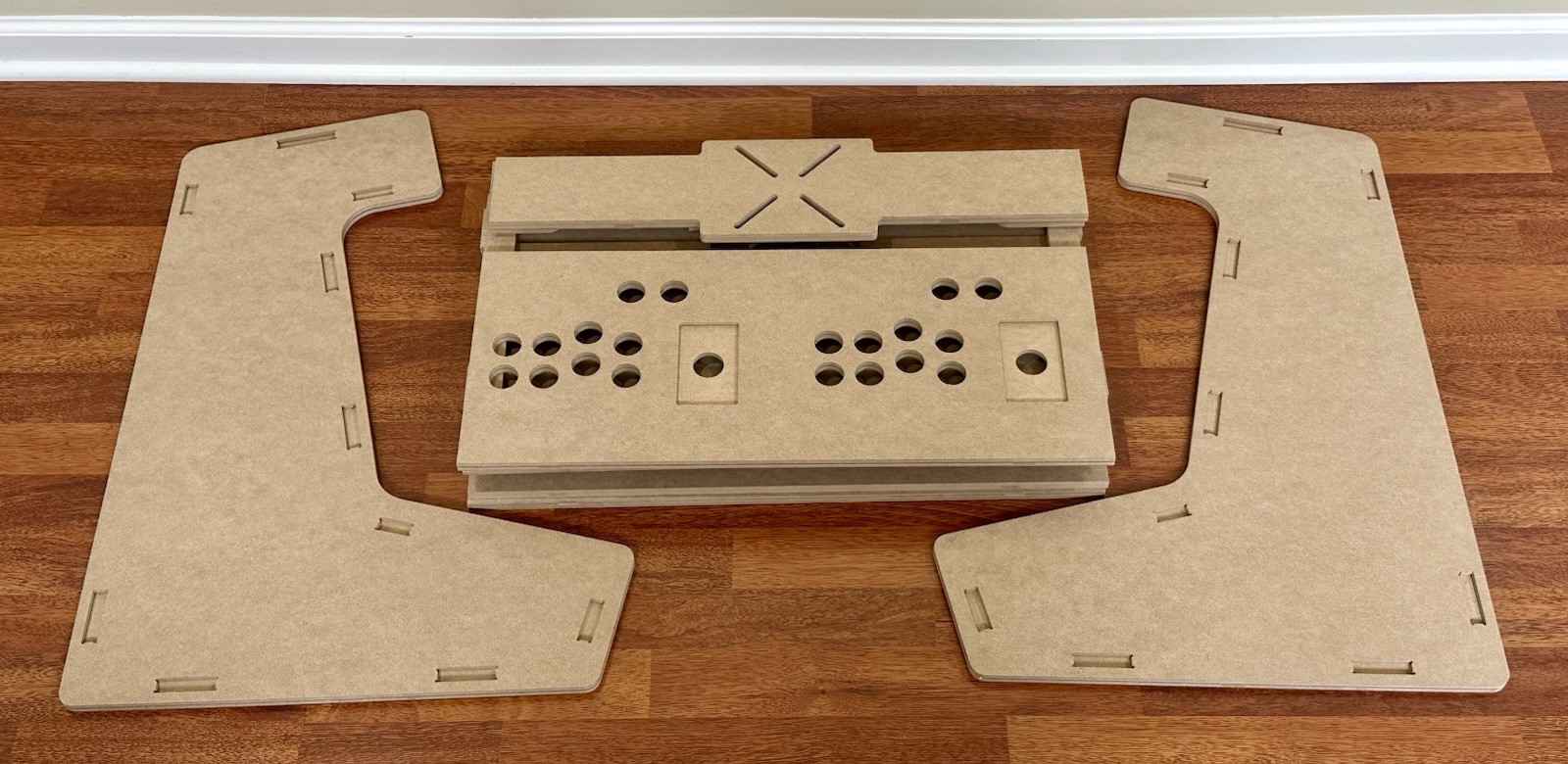 Tabletop Retro Arcade 24” 2 Player Wood Kit