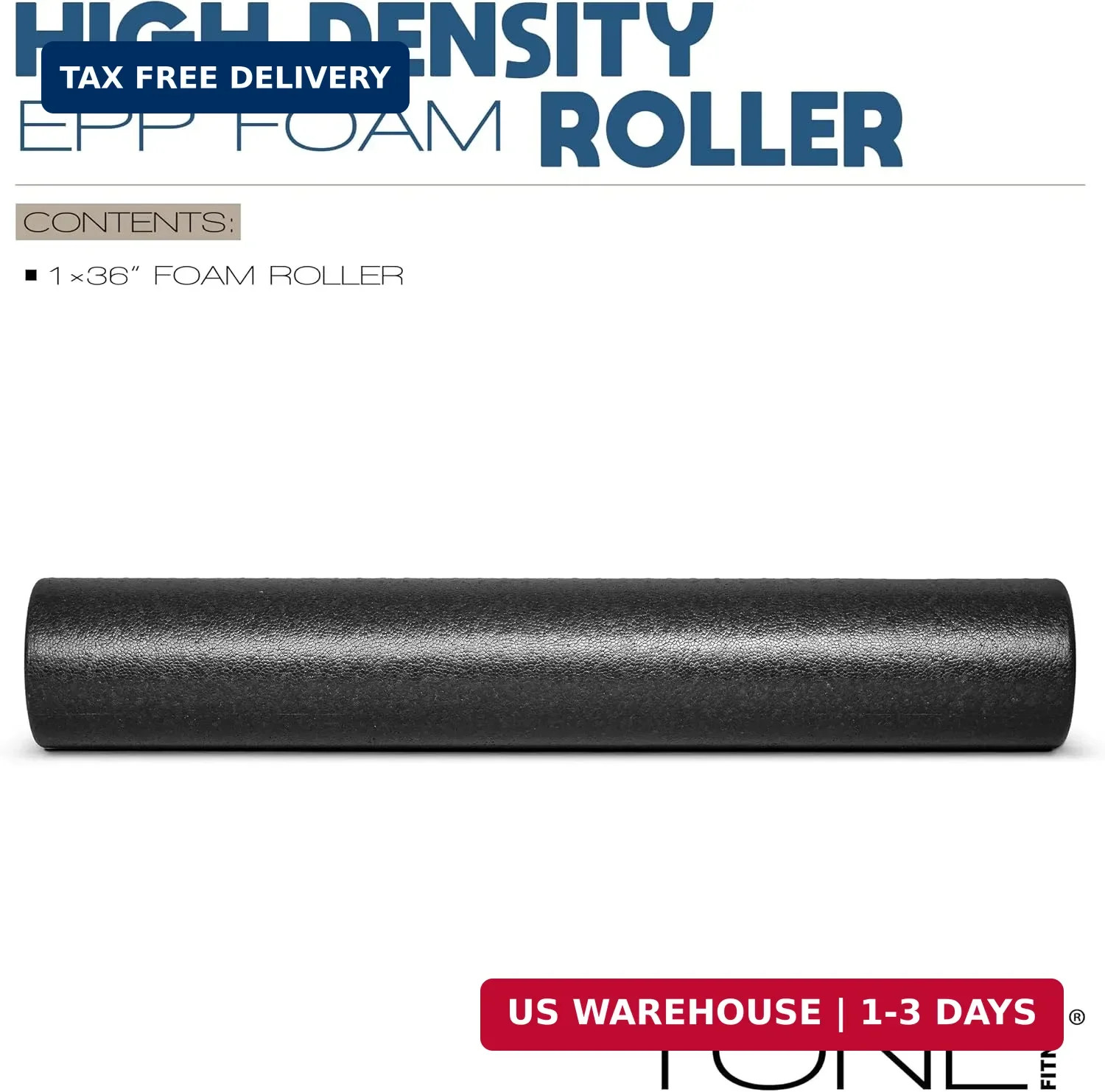 High Density EPP Foam Exercise Foam Roller for Yoga, Pilates, Stretching, Massag
