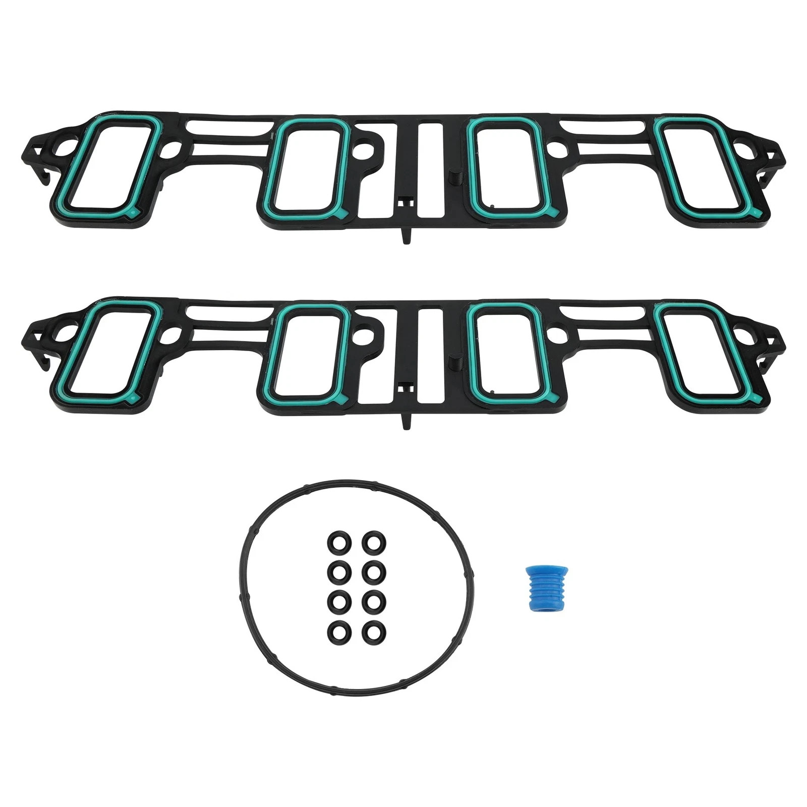 6.0 6.2 Engine Intake Manifold Gasket Set For 07-16 Chevy Silverado GMC Cadillac