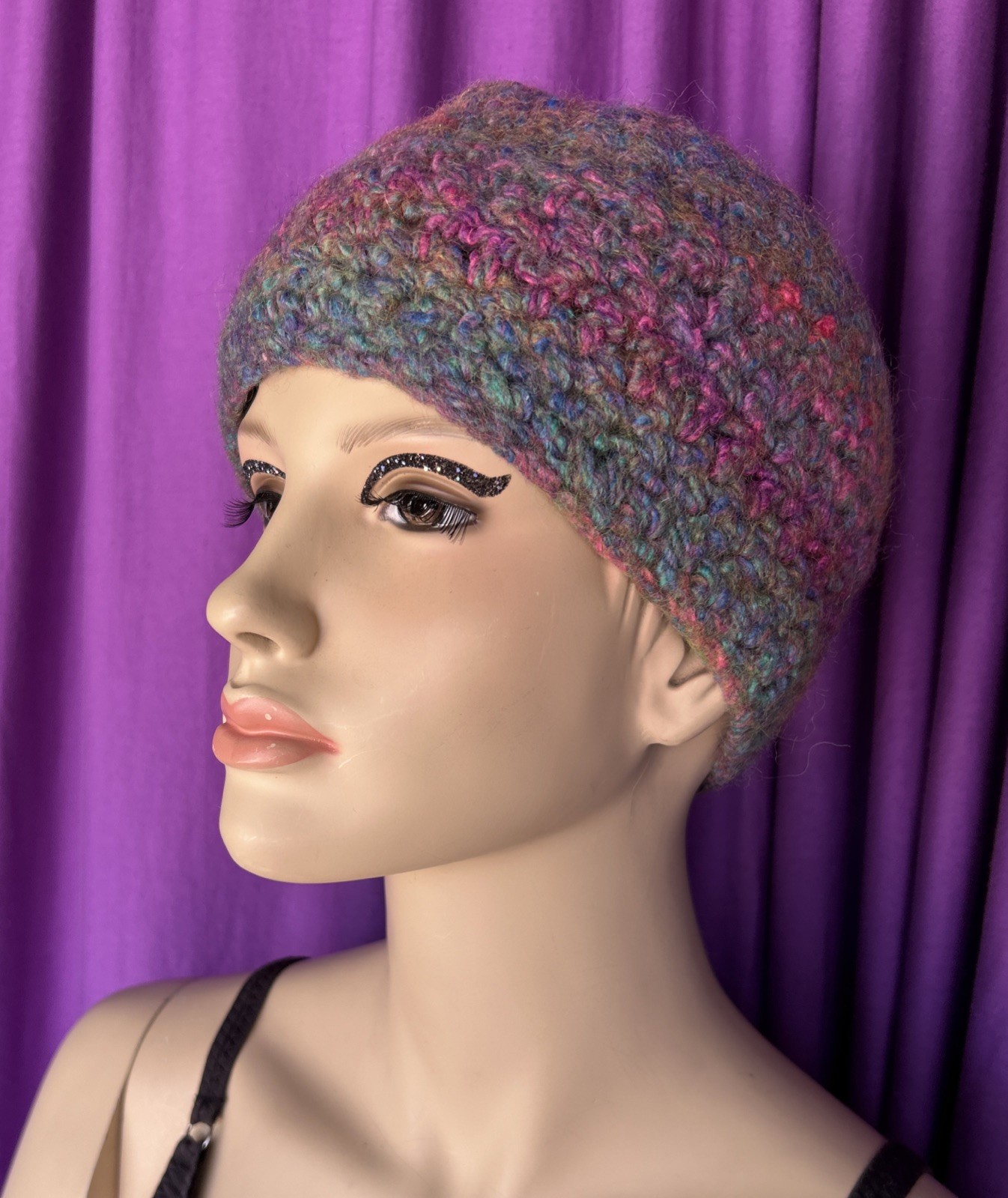 Handknit Multi Wide Cold Weather Headband