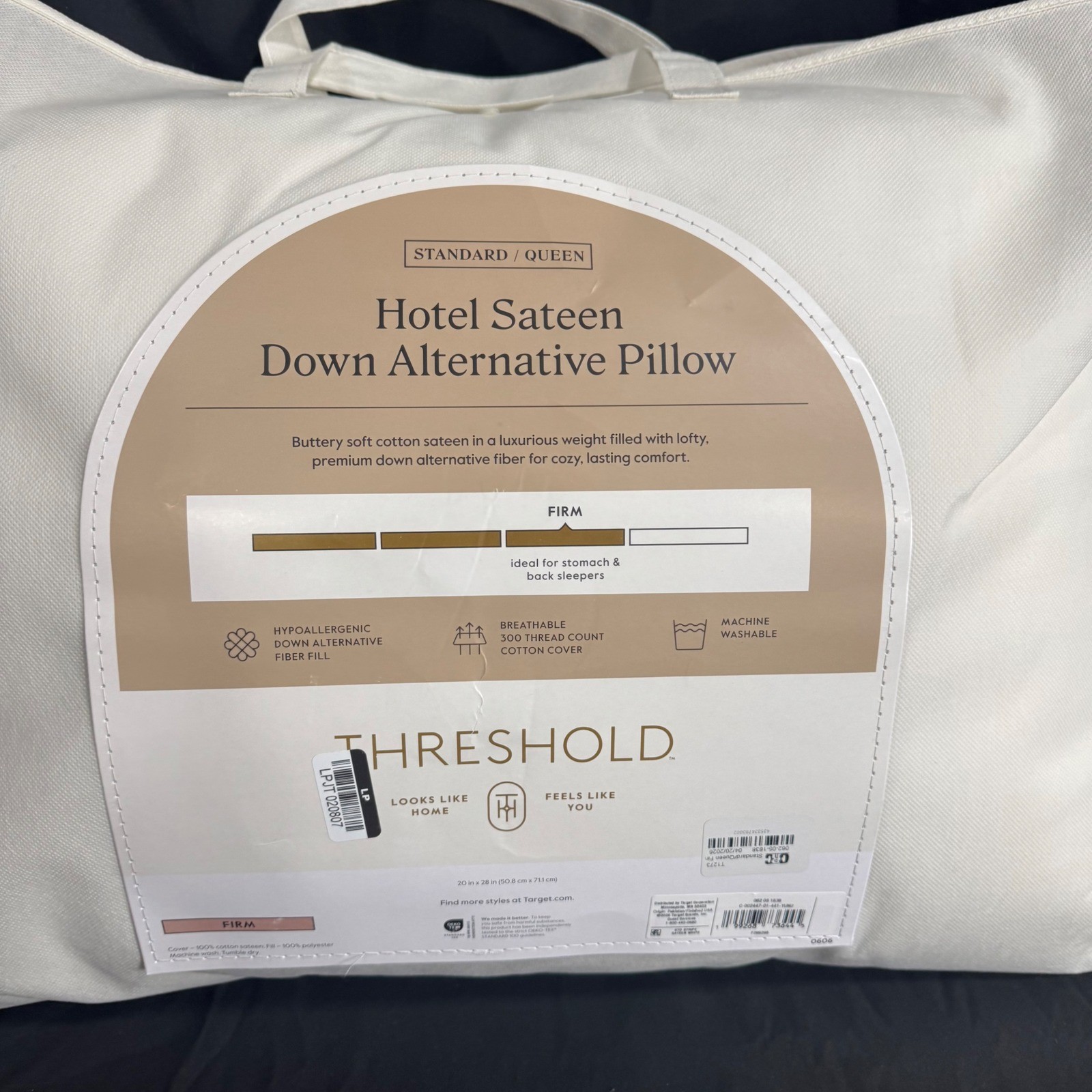 Firm Hotel Collection Pillow - Threshold™