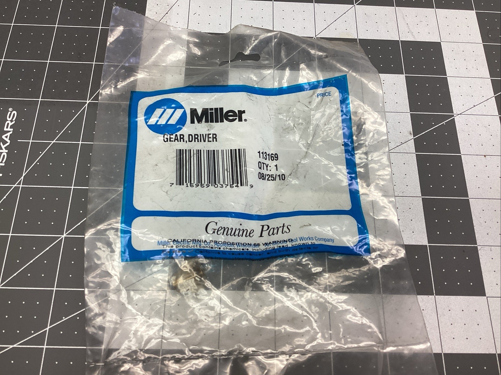 Miller 113169 Gear Driver (VV10O)