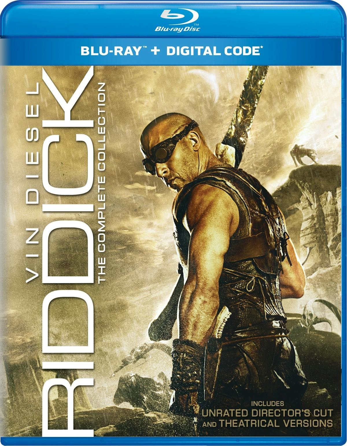 Riddick The Complete Collection Blu-ray Radha Mitchell NEW
