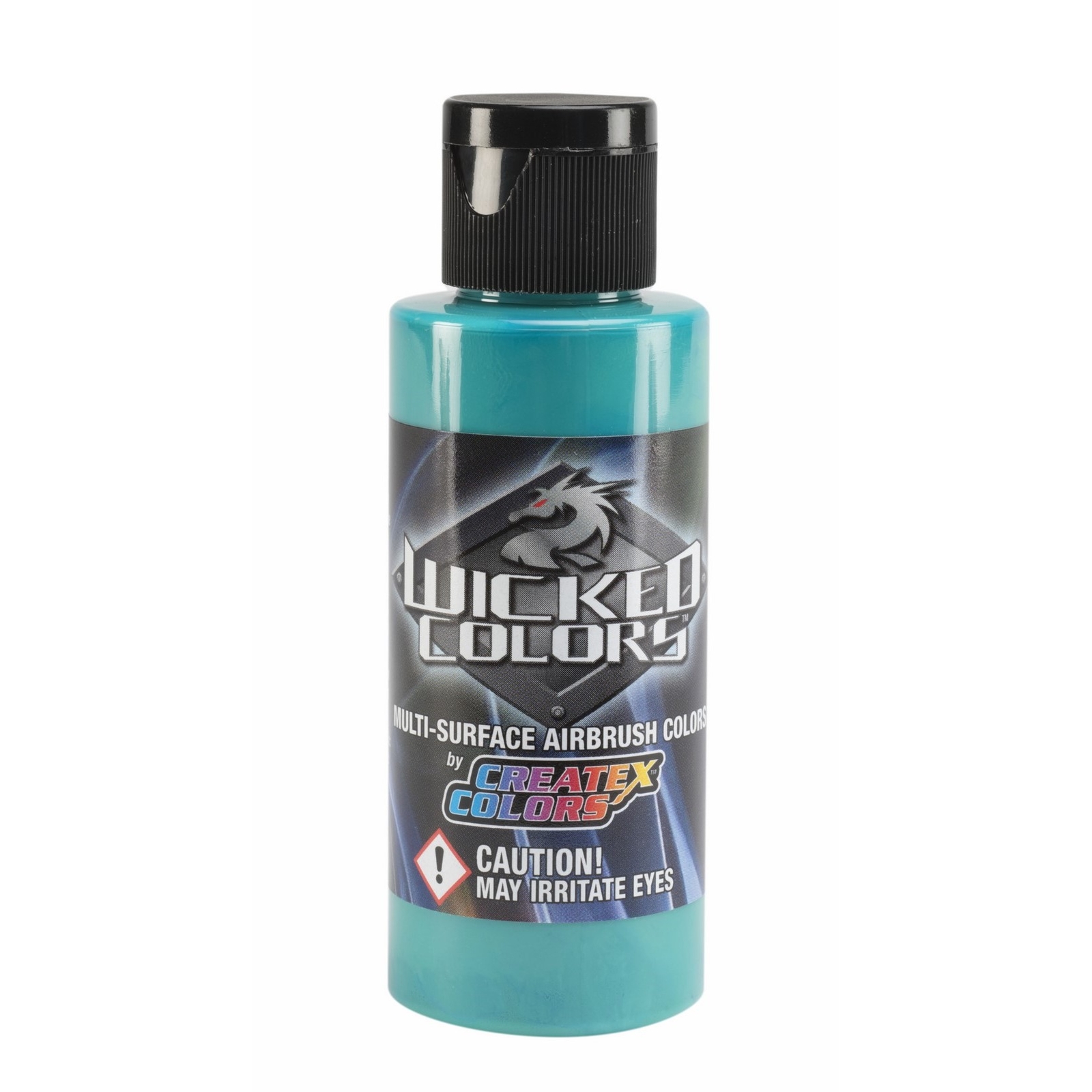 Createx Wicked Colors W019 Fluorescent Aqua 16oz. water-based airbrush paint