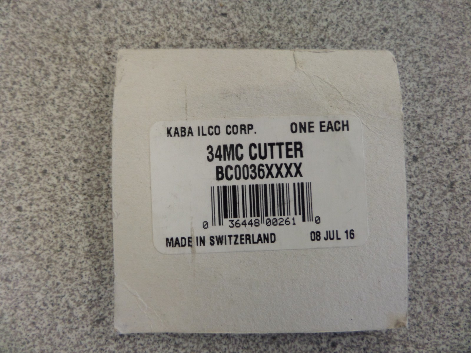 ILCO 34MC 2 1/4" DIAMETER MACHINE CUTTER