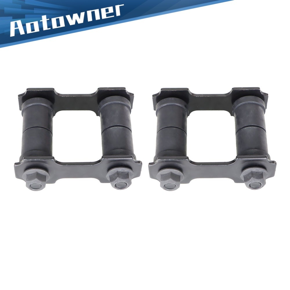 For Ford Mustang 1965 1966-1973 Rear Leaf Spring Shackle Kit Left+Right Pair