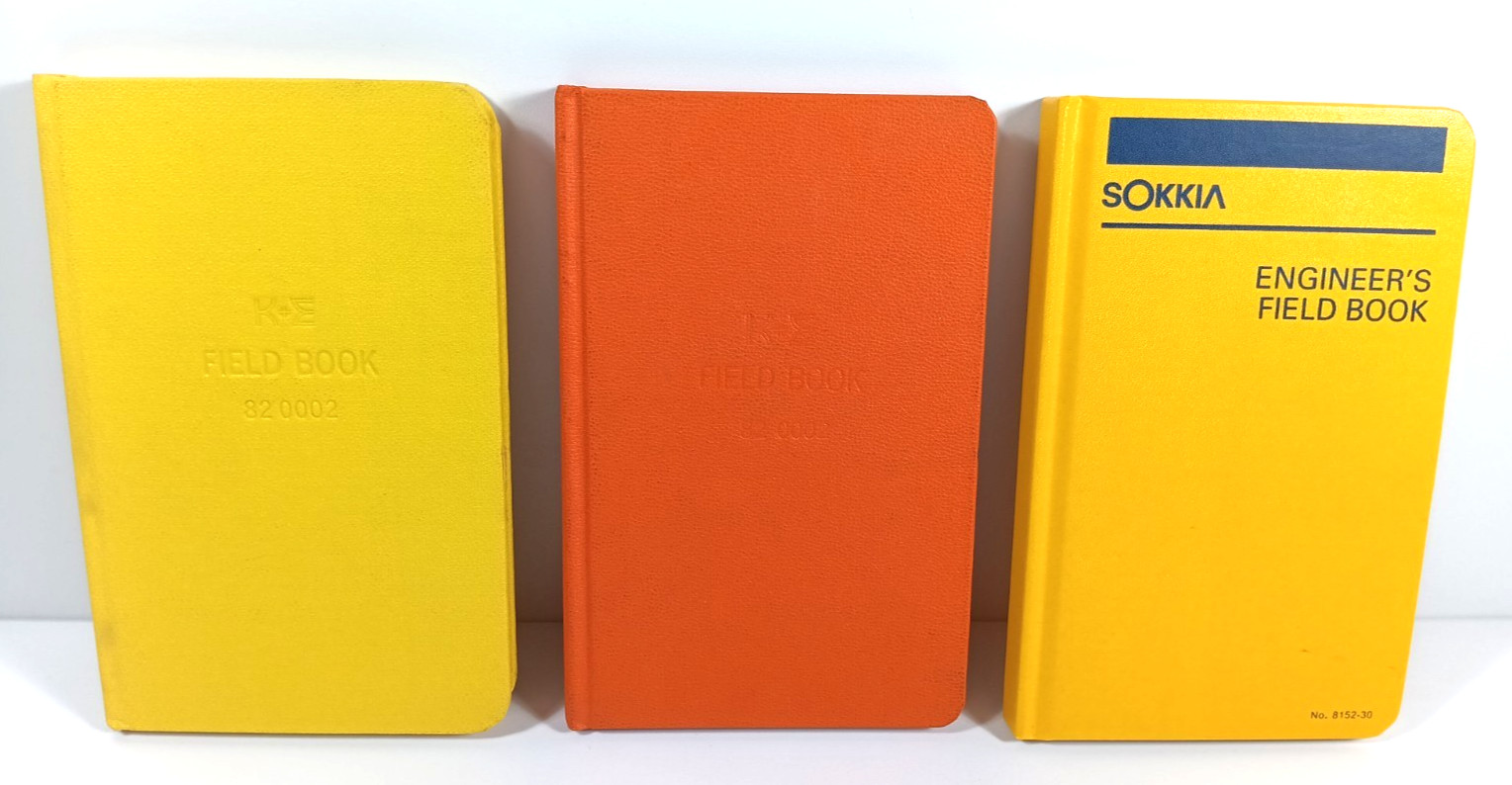 Sokkia K&E Keuffel Esser Engineers Field Book You Pick. Un-used VG condition