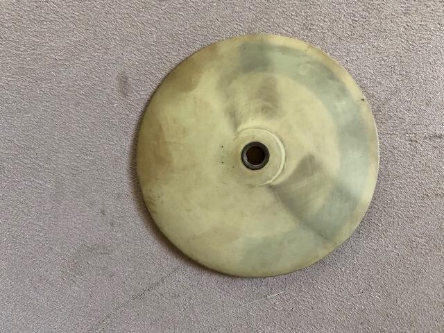 Small band selector dial from 1937 Zenith console.