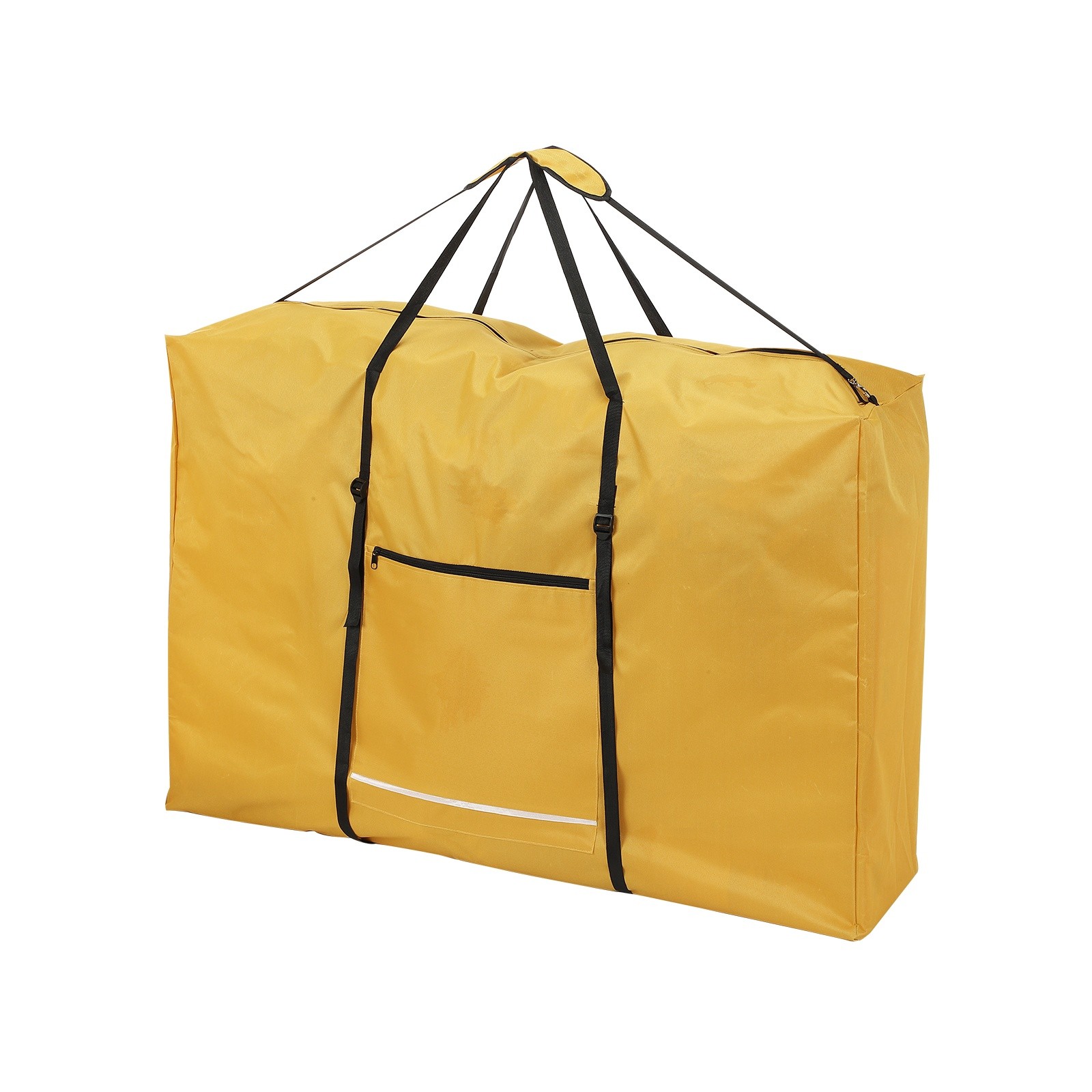 600D Folding Table Storage Bag with Handle, 43" x 29" x 11", Yellow