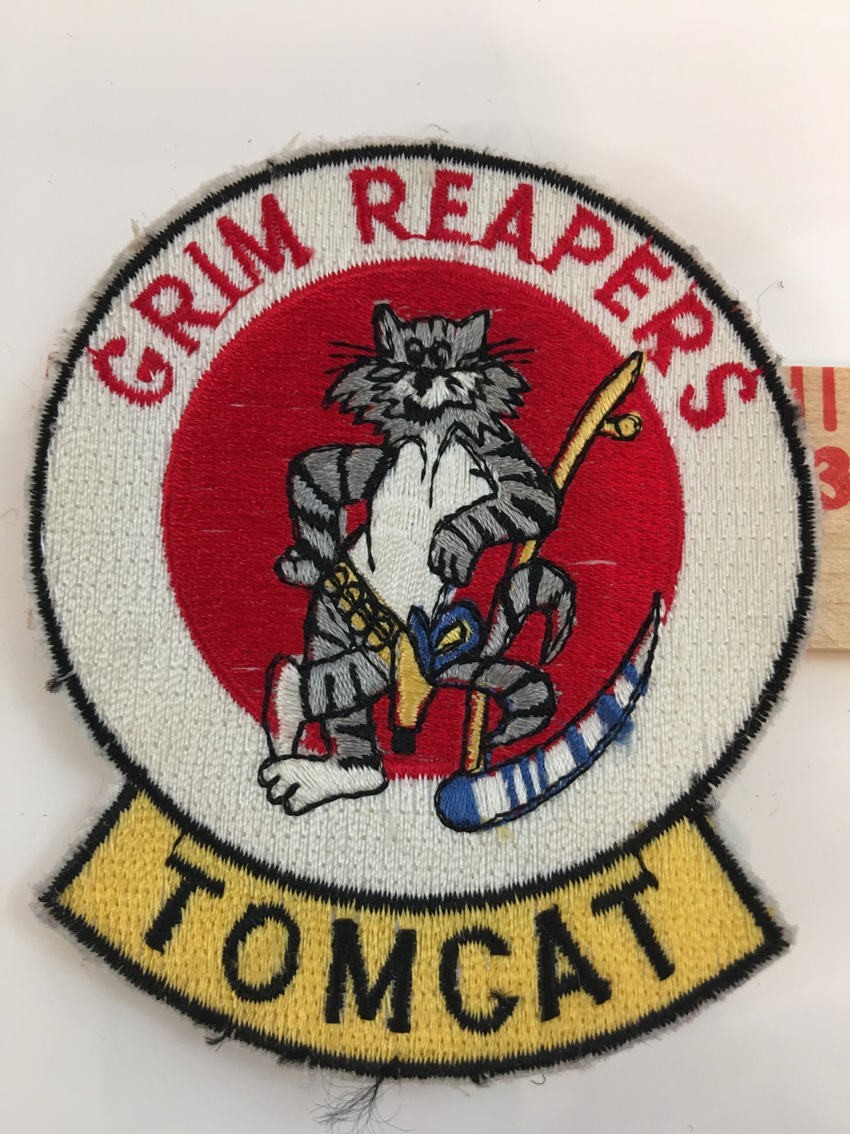US Navy VF-101 Grim Reapers Tomcat Fighter Squadron Patch F-14