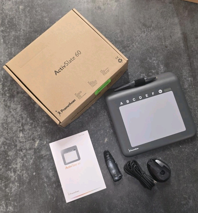 Active Classroom By Promethean ActivSlate 60 PRM-RS1-01 w/ Accessories