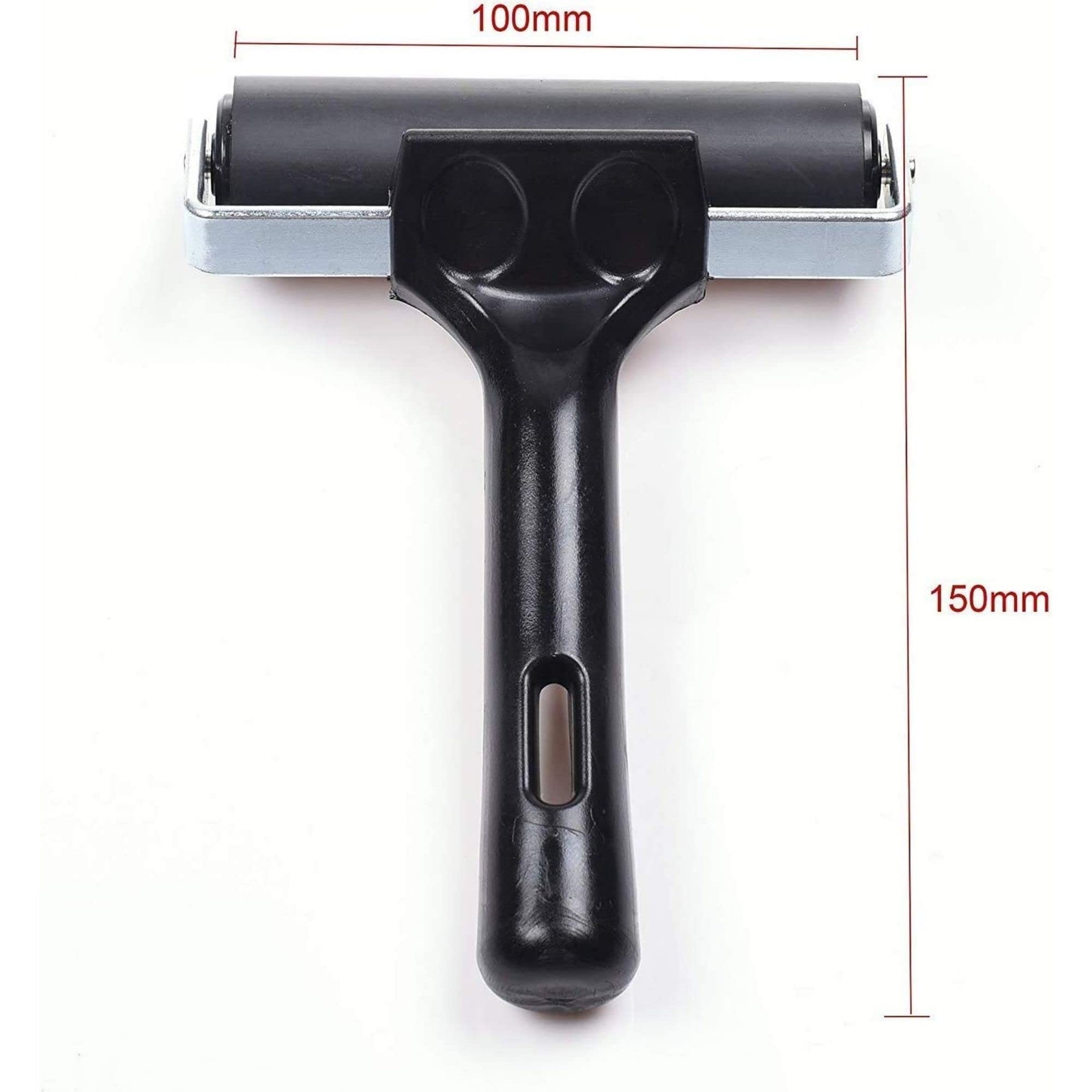 4 Inch Brayer Roller Printmaking Rubber Press Roller for DIY Crafts Project Inks