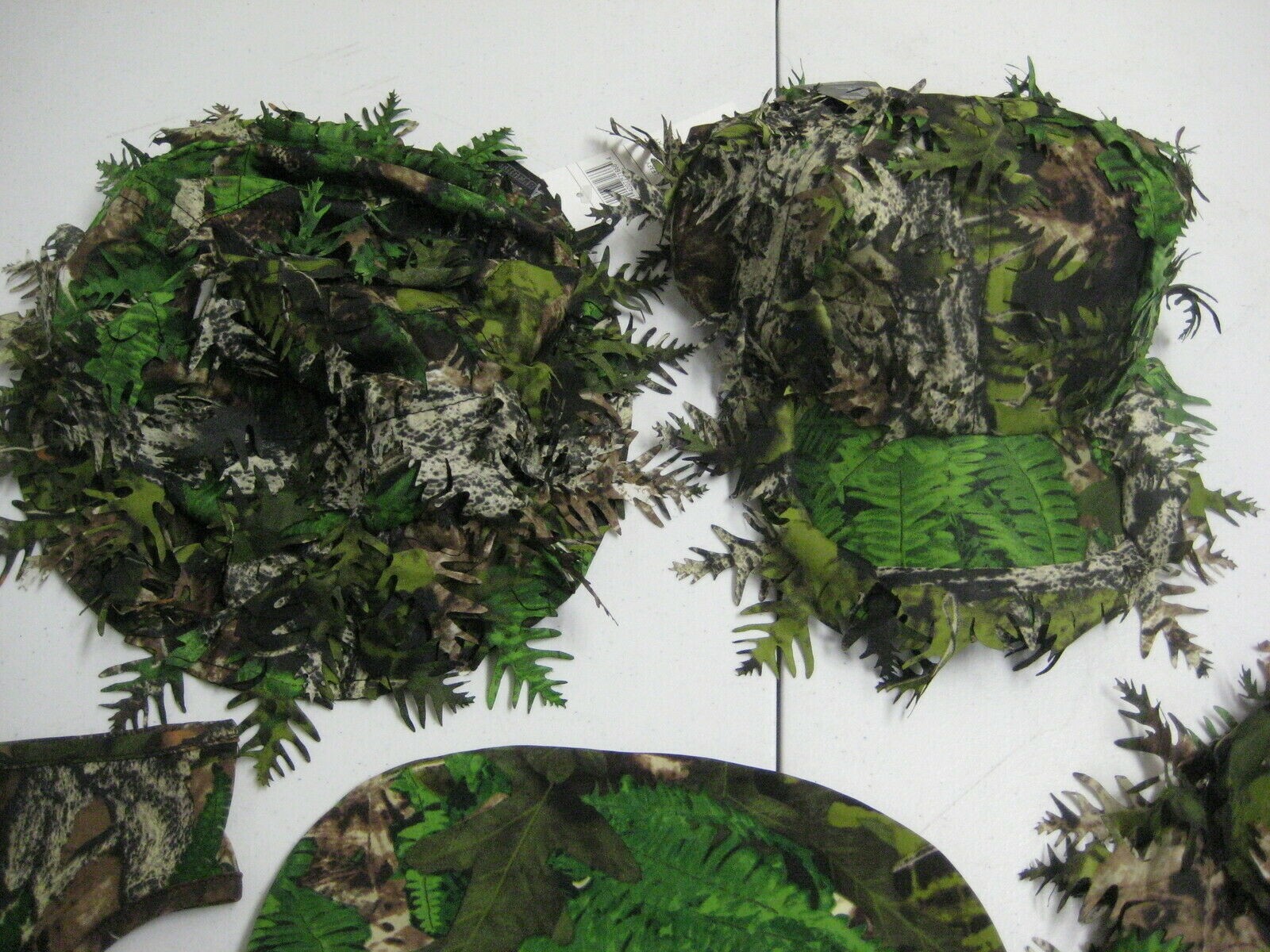 Lot of 5 Mothwing Hat Facemask Hood Leafy 3D Spring Green Deer Bow Hunting Camo