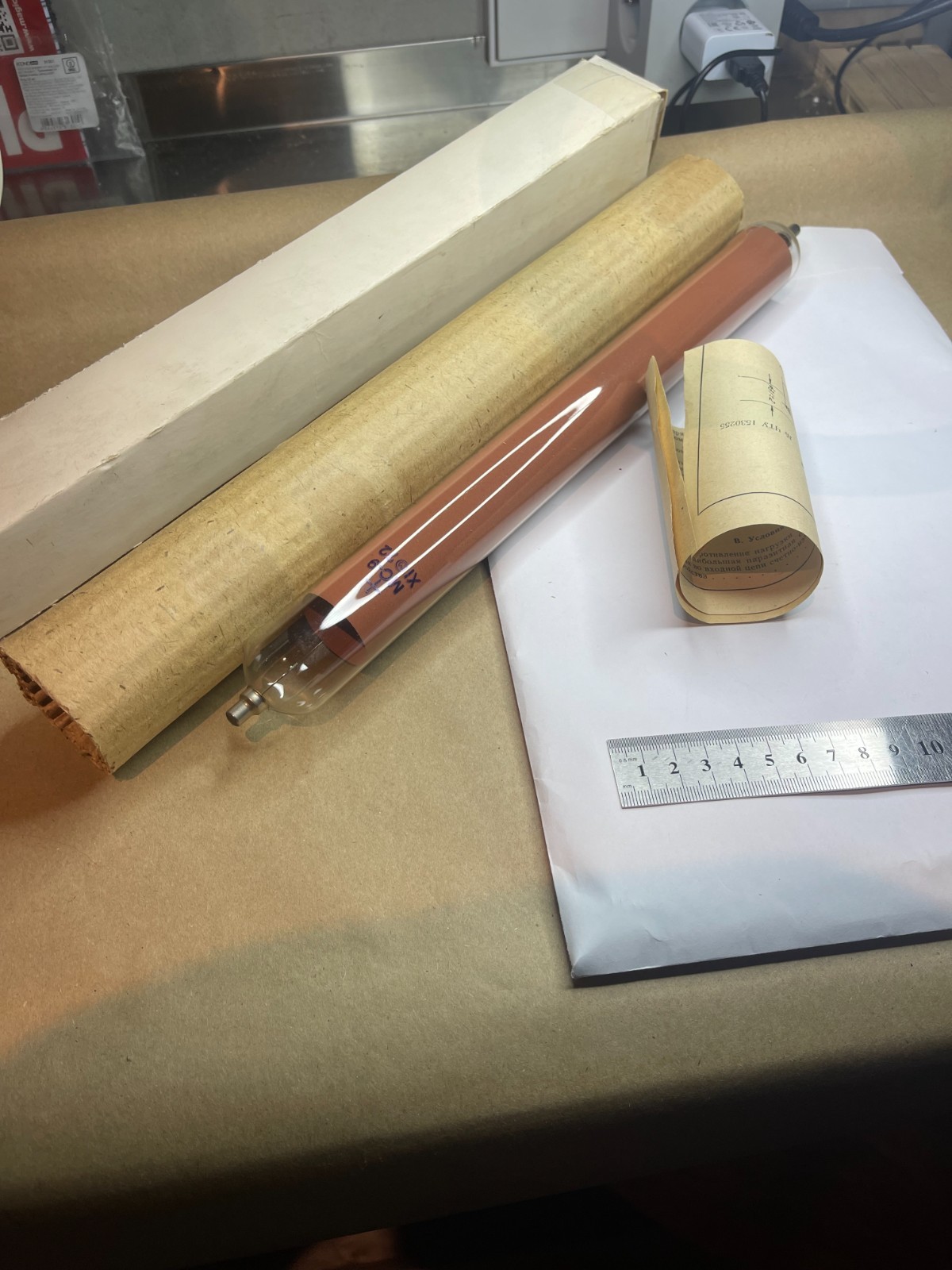 Huge The longest NEW  Geiger Counter Tube GM Tube BC-9 boxed