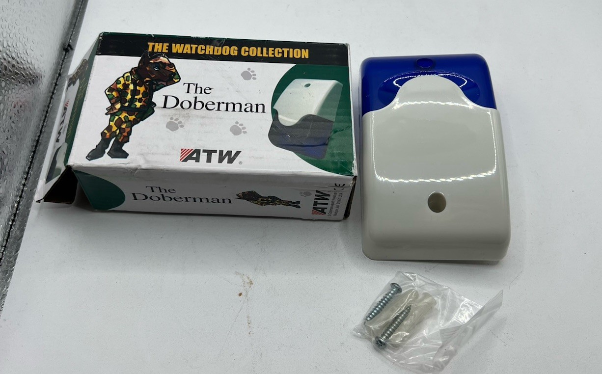 ATW Doberman Home Security Indoor/Outdoor Siren Strobe