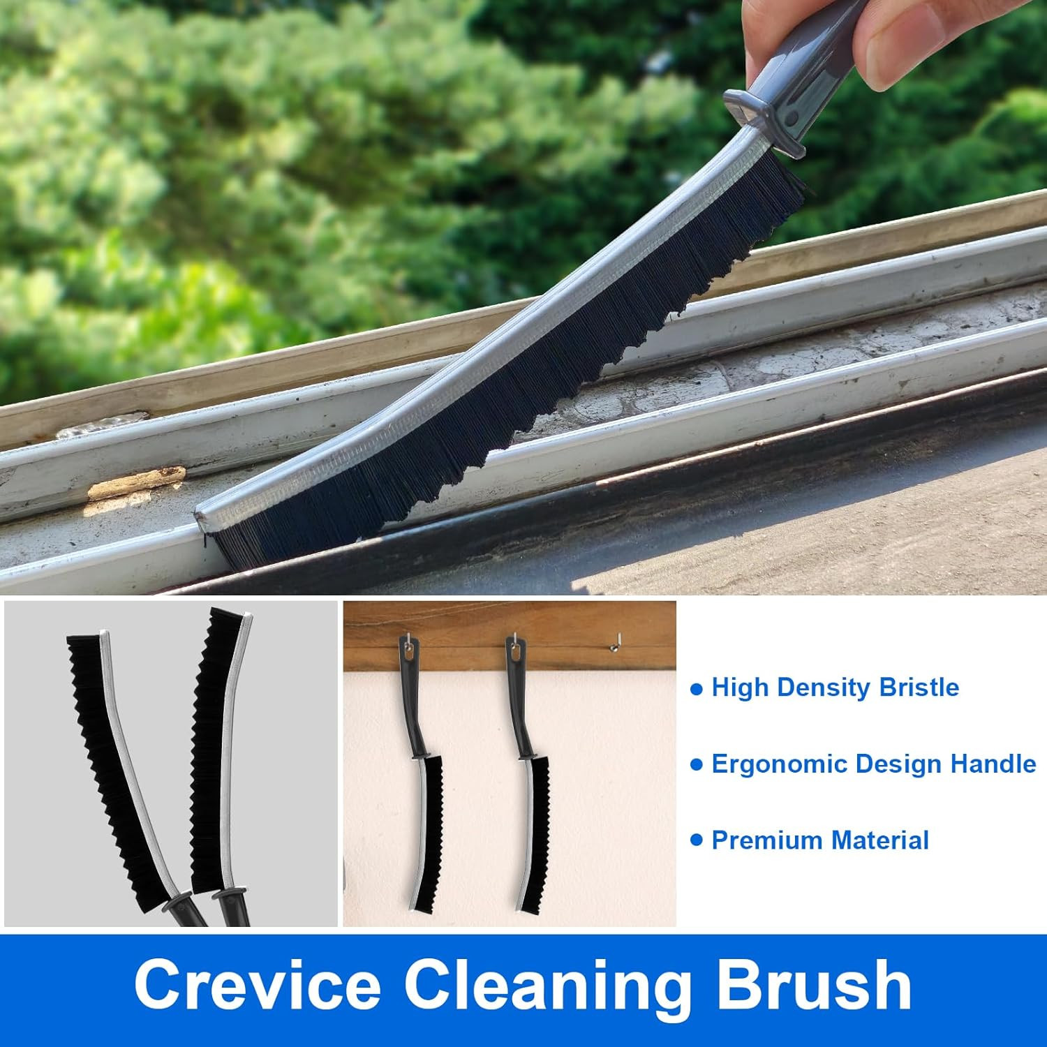 Window Sill Cleaner Tool,10 Pcs Magic Door Window Track Cleaning Tools Kit,Slidi