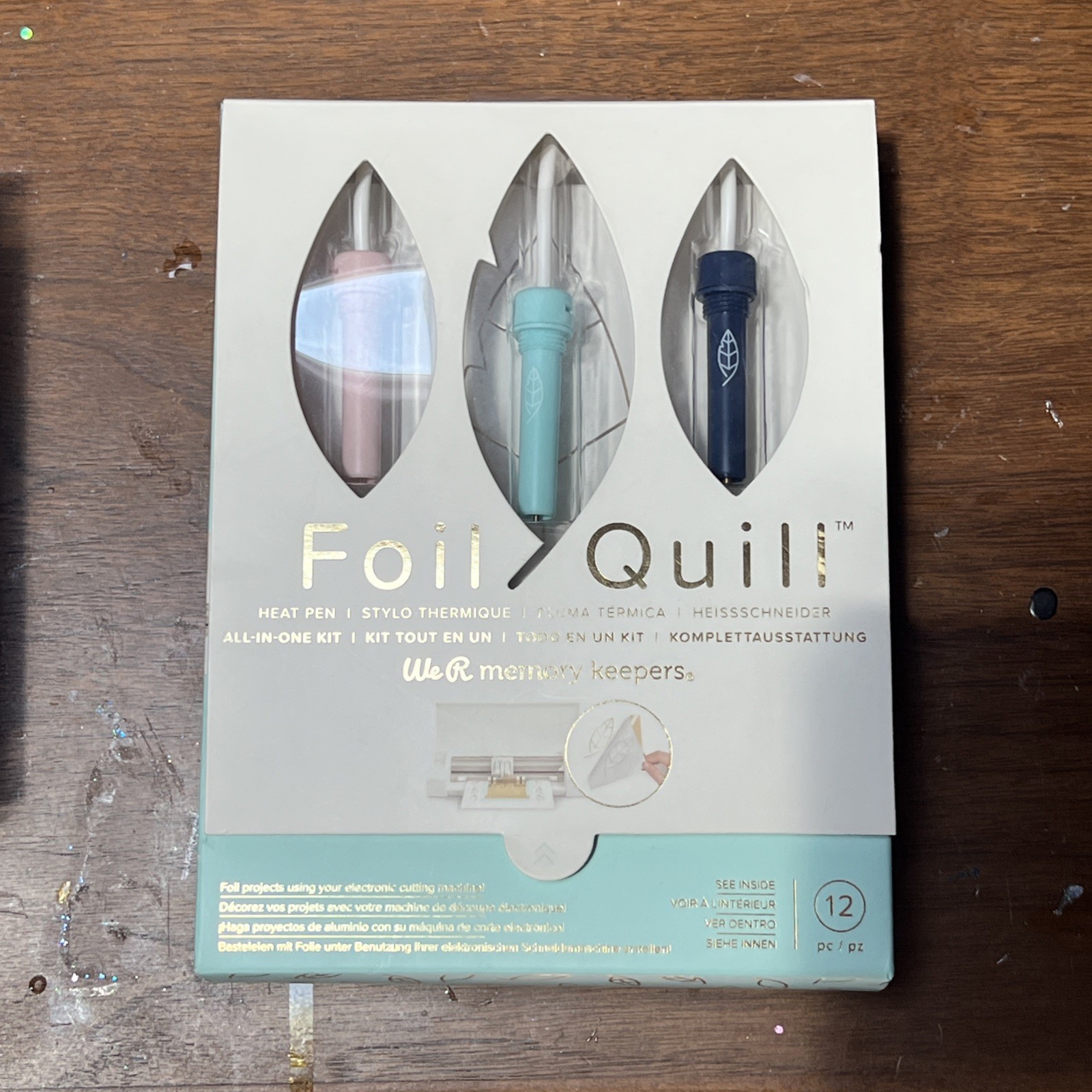 American Crafts We R Memory Keepers Foil Quill All-In-One Kit Heat Pens