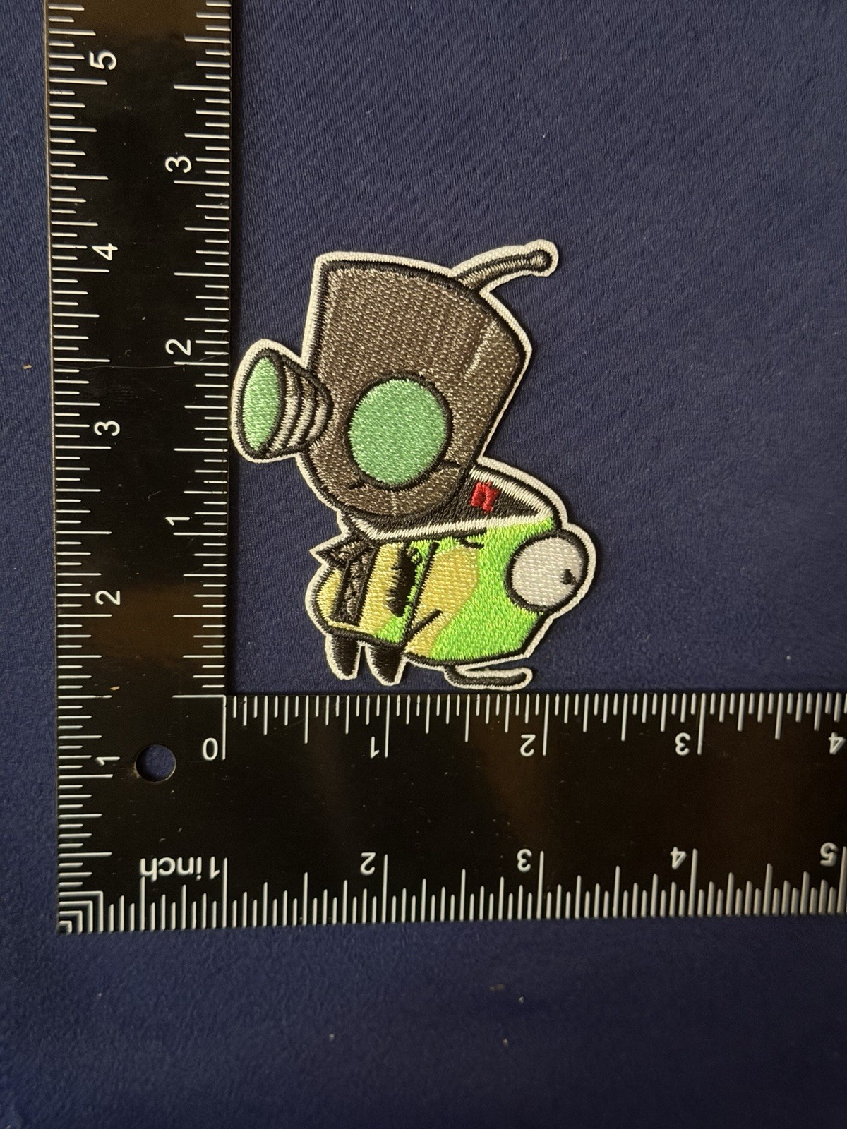 GIR Invader Zim Nickelodeon - NEW Cartoon High Quality Embroidered Iron On Patch