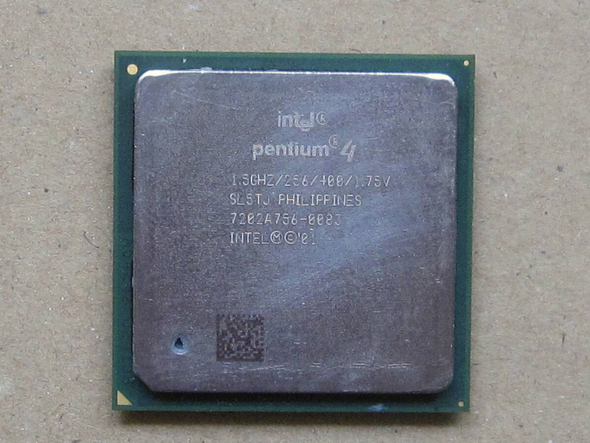 Socket478 Willamette Pentium 4 1.5GHz 1.50GHz/256/400 0083 2000/50614